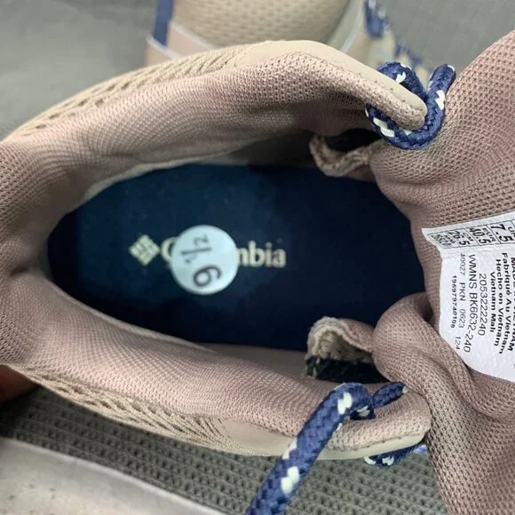 Columbia Granite Trail Womens Size 9.5W Beige Mid Waterproof Hiking Boots - Picture 6 of 8